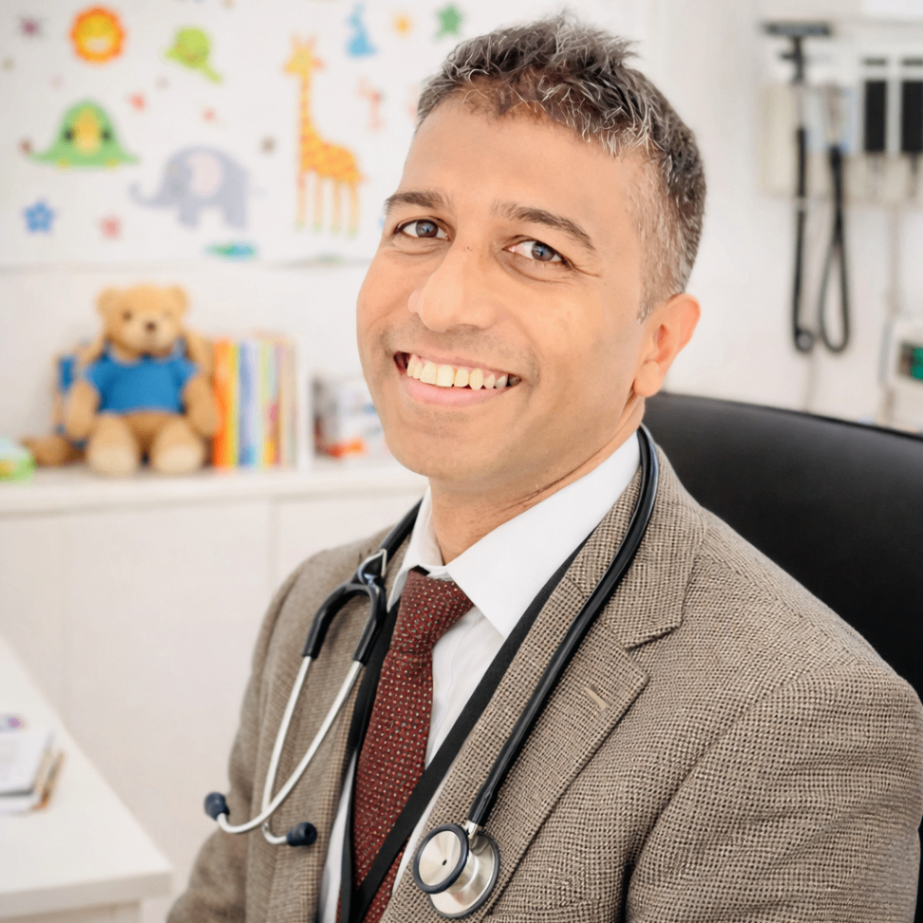 Dr Anandarajan, experienced Consultant Paediatrician Belfast Northern Ireland